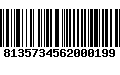 Código de Barras 8135734562000199