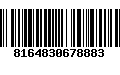 Código de Barras 8164830678883