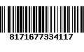 Código de Barras 8171677334117
