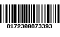 Código de Barras 8172300873393