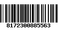 Código de Barras 8172300885563