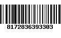 Código de Barras 8172836393303