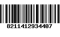 Código de Barras 8211412934407
