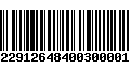 Código de Barras 822291264840030000108