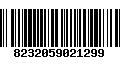 Código de Barras 8232059021299