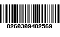 Código de Barras 8260309482569