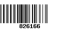 Código de Barras 826166