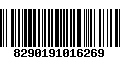 Código de Barras 8290191016269