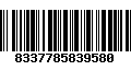 Código de Barras 8337785839580