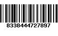 Código de Barras 8338444727897