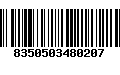 Código de Barras 8350503480207