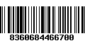 Código de Barras 8360684466700