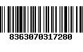 Código de Barras 8363070317280