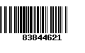 Código de Barras 83844621