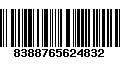 Código de Barras 8388765624832