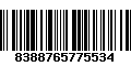 Código de Barras 8388765775534