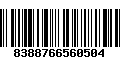 Código de Barras 8388766560504