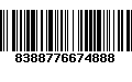 Código de Barras 8388776674888