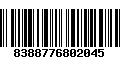 Código de Barras 8388776802045