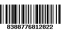 Código de Barras 8388776812822