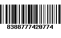 Código de Barras 8388777420774