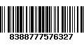 Código de Barras 8388777576327