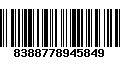 Código de Barras 8388778945849