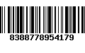 Código de Barras 8388778954179