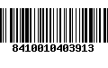 Código de Barras 8410010403913