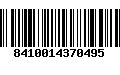 Código de Barras 8410014370495