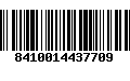 Código de Barras 8410014437709