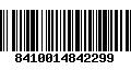 Código de Barras 8410014842299