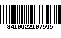 Código de Barras 8410022107595