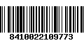 Código de Barras 8410022109773