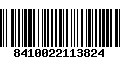 Código de Barras 8410022113824