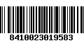 Código de Barras 8410023019583