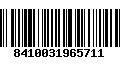 Código de Barras 8410031965711