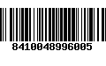 Código de Barras 8410048996005