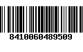 Código de Barras 8410060489509