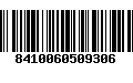 Código de Barras 8410060509306