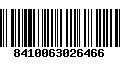 Código de Barras 8410063026466