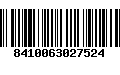 Código de Barras 8410063027524