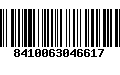 Código de Barras 8410063046617