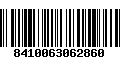 Código de Barras 8410063062860