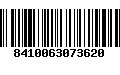 Código de Barras 8410063073620