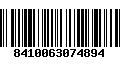 Código de Barras 8410063074894