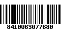 Código de Barras 8410063077680