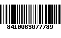 Código de Barras 8410063077789