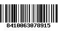 Código de Barras 8410063078915