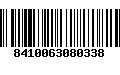 Código de Barras 8410063080338